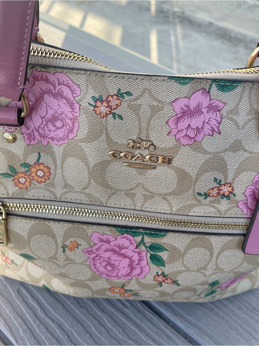 Coach Prairie Zip Tote - Picture 11 of 12